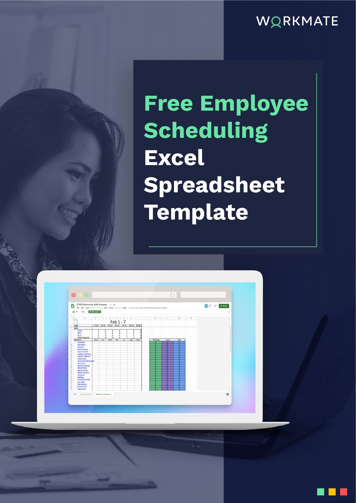 Detail Excel Schedule Template Nomer 51