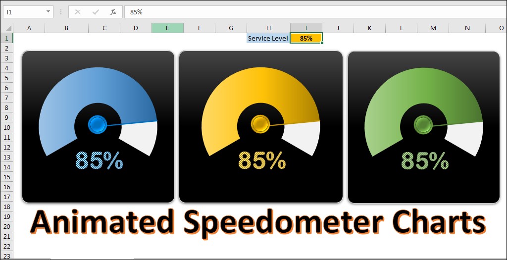 Detail Excel Speedometer Template Download Nomer 21