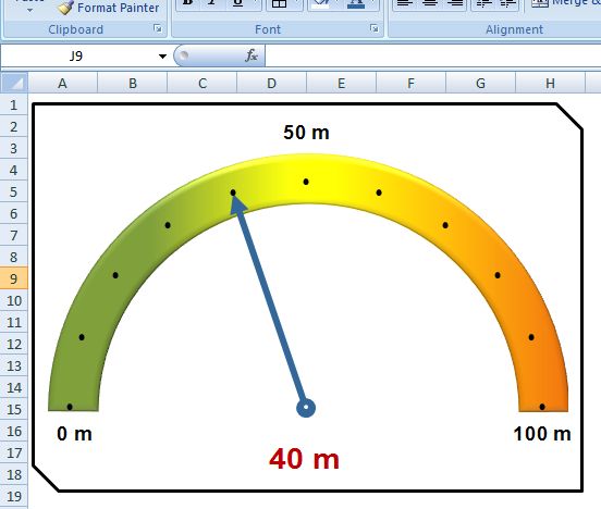 Detail Excel Speedometer Template Download Nomer 35