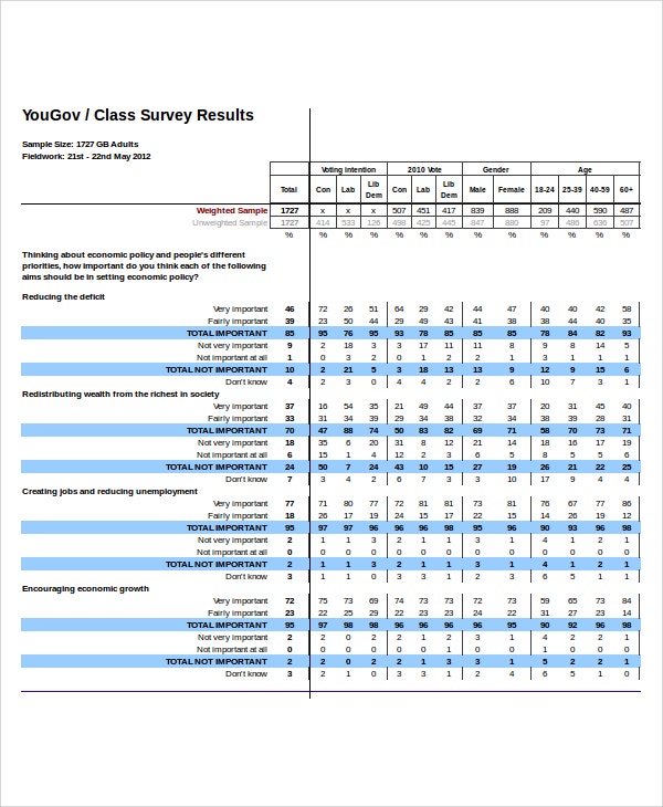 Detail Excel Survey Form Template Nomer 2