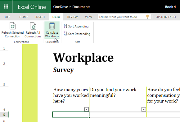 Detail Excel Survey Form Template Nomer 31