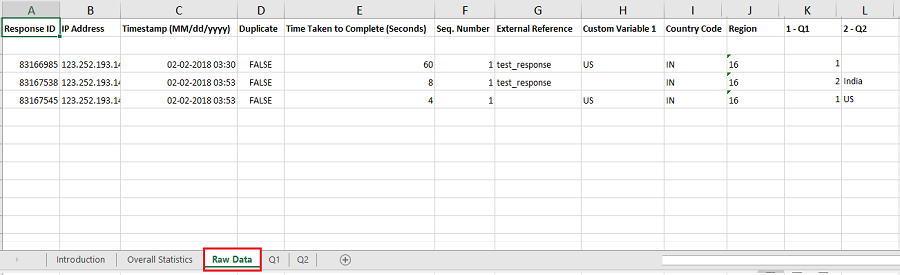 Detail Excel Survey Form Template Nomer 37