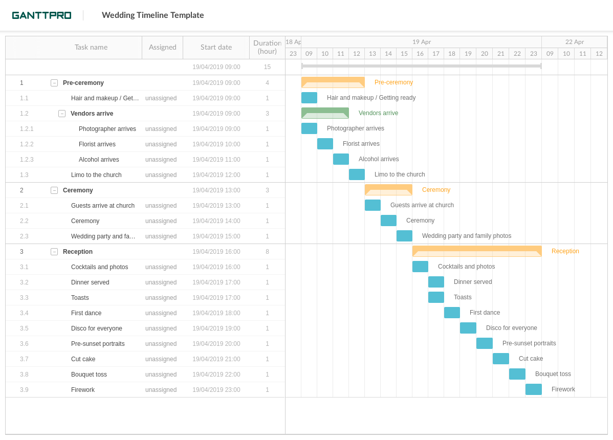 Detail Excel Timeline Template Nomer 19