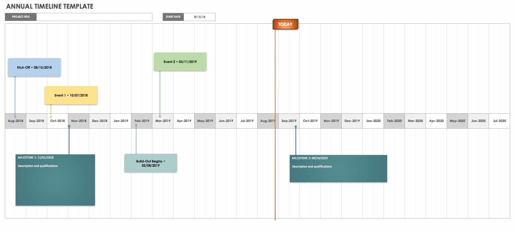 Detail Excel Timeline Template Nomer 27