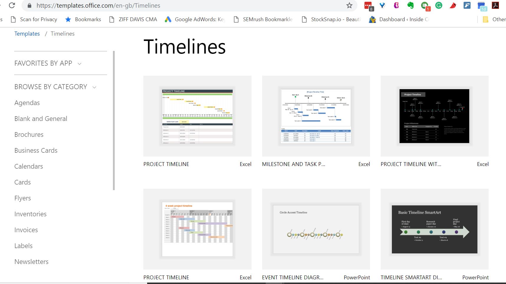 Detail Excel Timeline Template Nomer 41