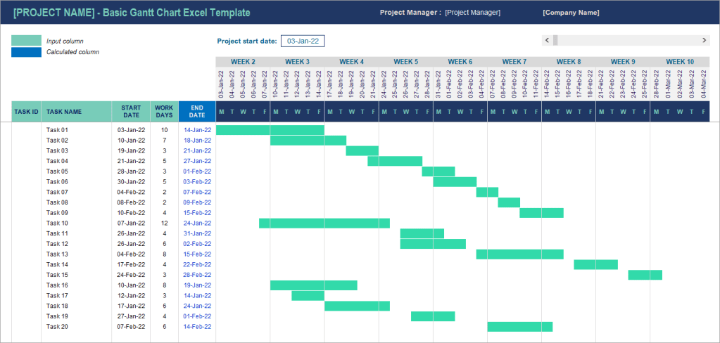 Detail Excel Timeline Template Free Download Nomer 39
