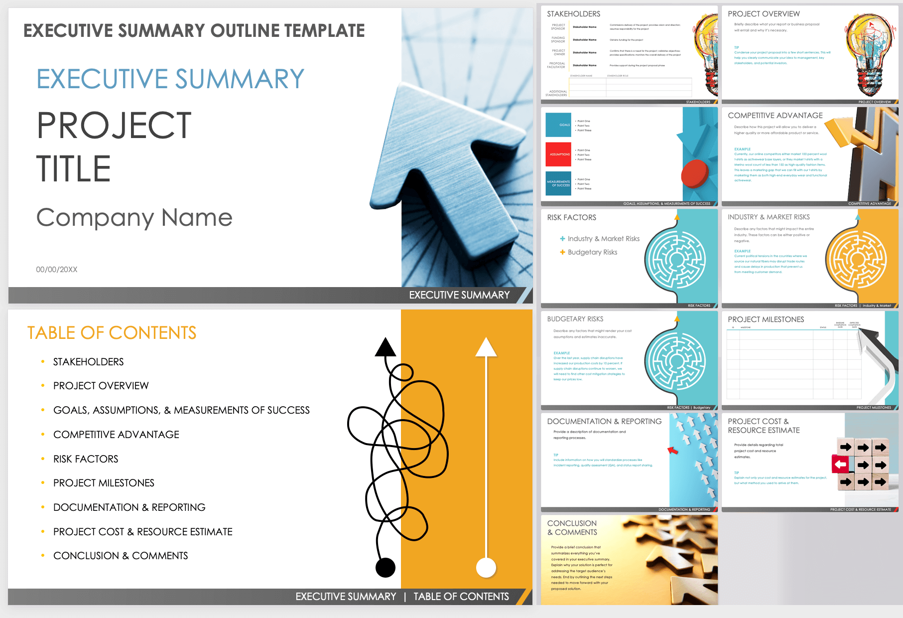 Detail Executive Briefing Template Nomer 26