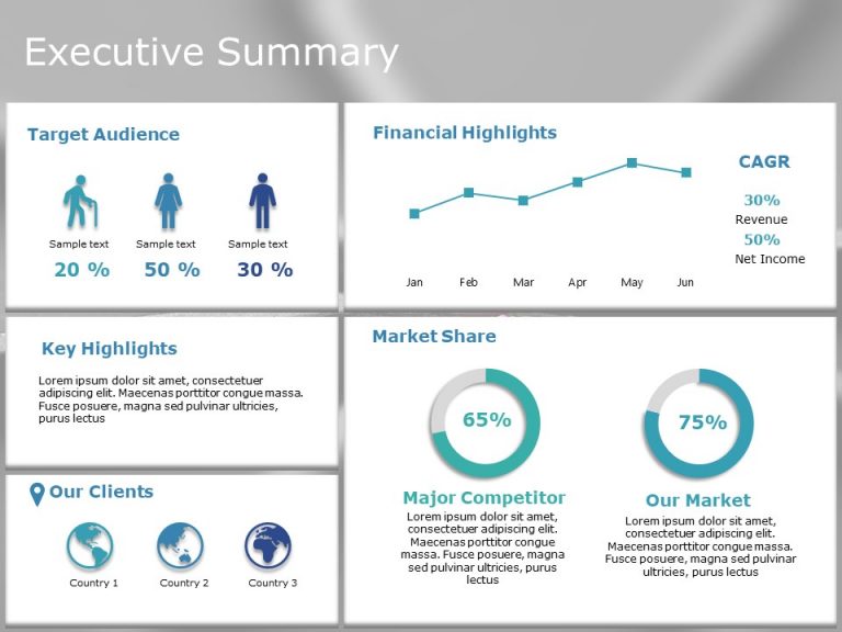 Detail Executive Briefing Template Nomer 36