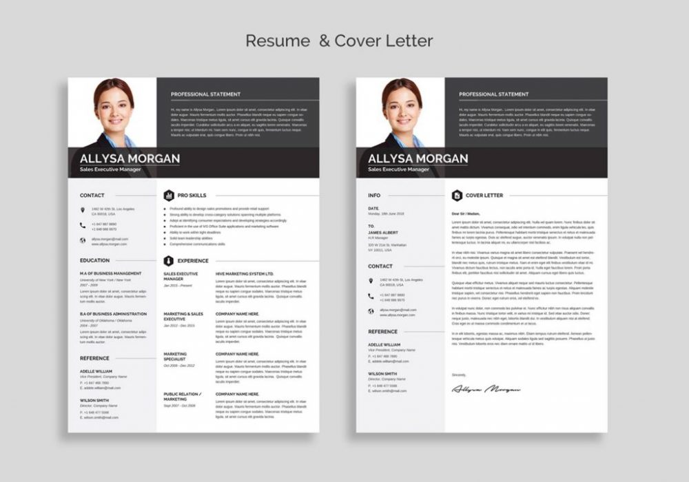 Detail Executive Resume Template Download Nomer 34