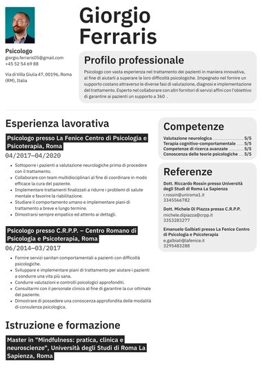 Detail Executive Resume Template Download Nomer 36