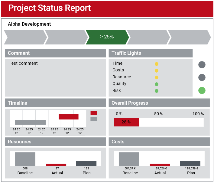 Download Executive Status Report Template Nomer 37