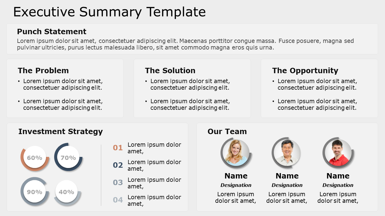 Detail Executive Summary Template Nomer 22