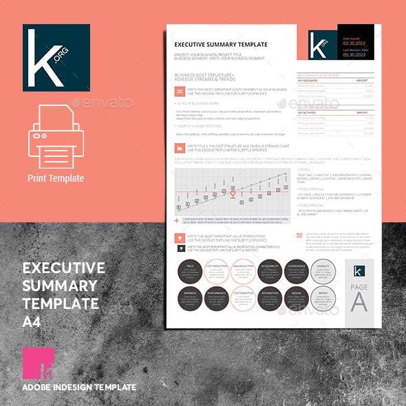 Detail Executive Summary Template Nomer 43
