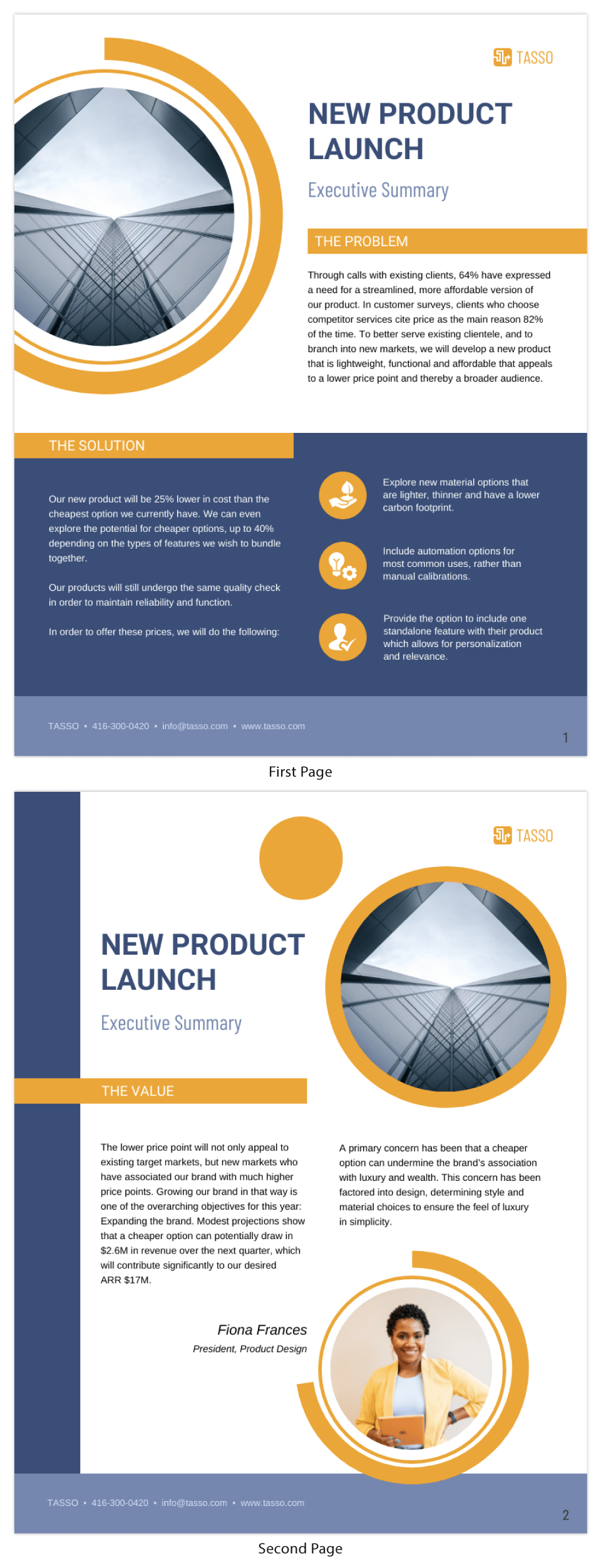 Detail Executive Summary Template Nomer 8