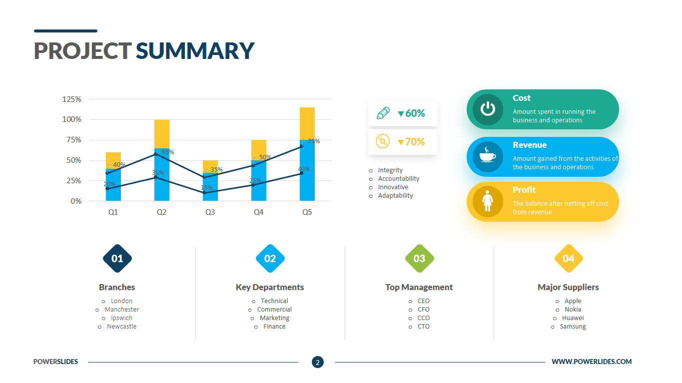Detail Executive Summary Template Ppt Free Download Nomer 42