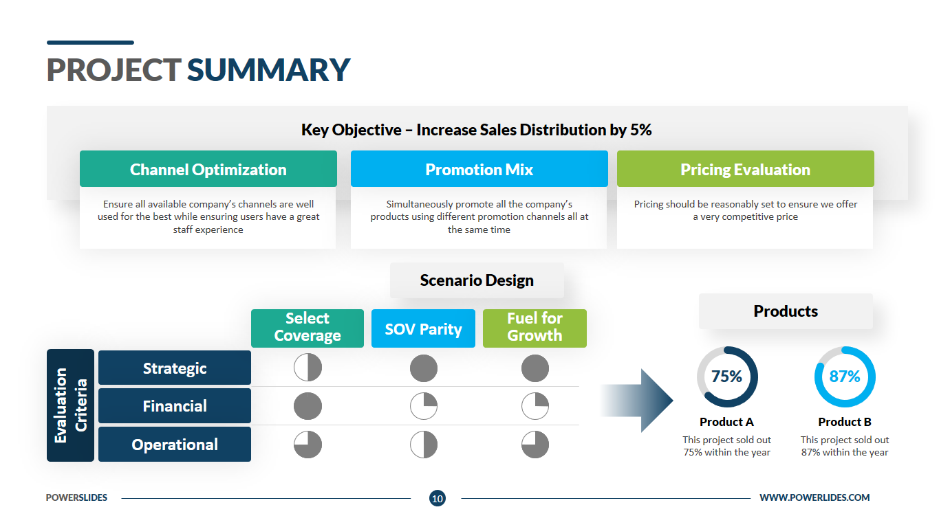 Detail Executive Summary Template Ppt Free Download Nomer 53