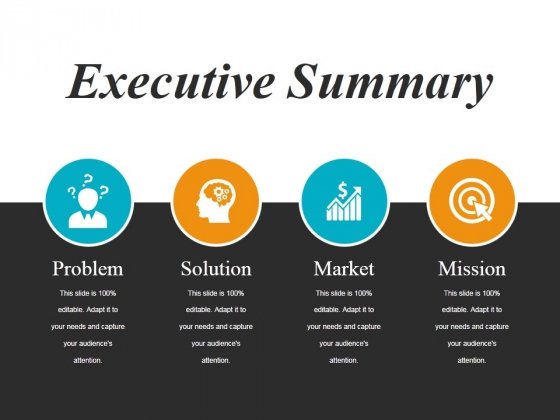 Detail Executive Summary Template Ppt Free Download Nomer 7