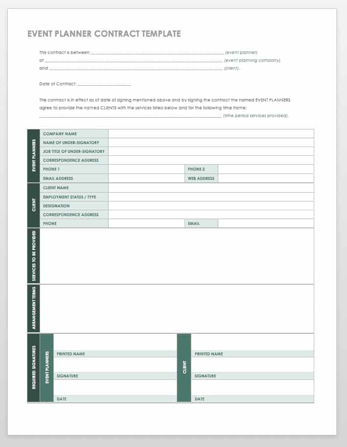 Detail Exhibition Planning Template Nomer 11