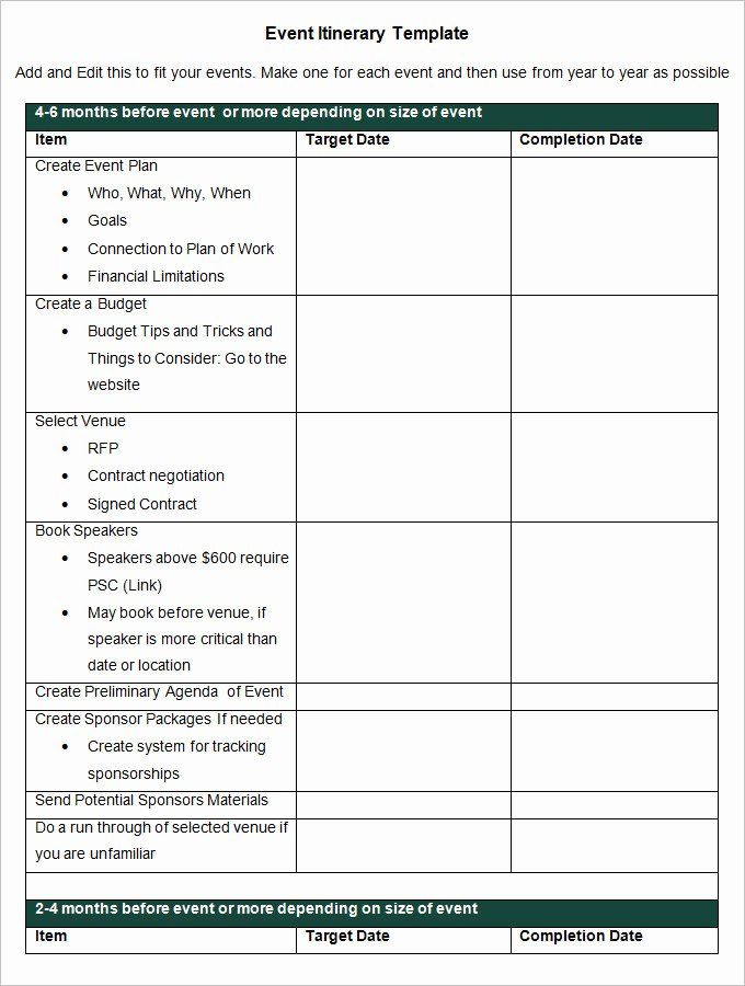 Detail Exhibition Planning Template Nomer 38