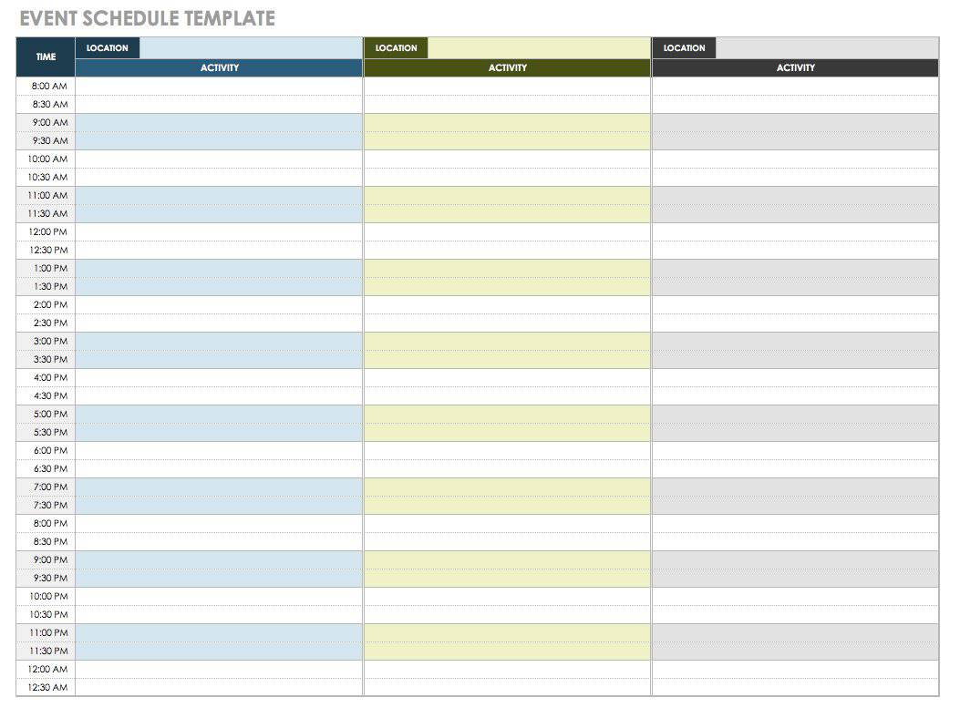 Detail Exhibition Planning Template Nomer 7