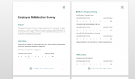 Detail Exit Interview Survey Template Nomer 29