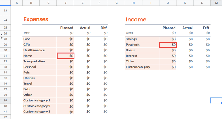 Detail Expenses Template Google Sheets Nomer 20