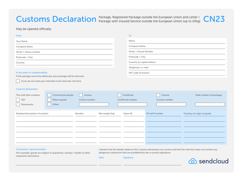 Detail Export Commercial Invoice Template Nomer 46