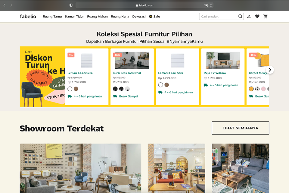 Detail Fabelio Cibubur Showroom Furniture Online Jasa Desain Interior Nomer 15