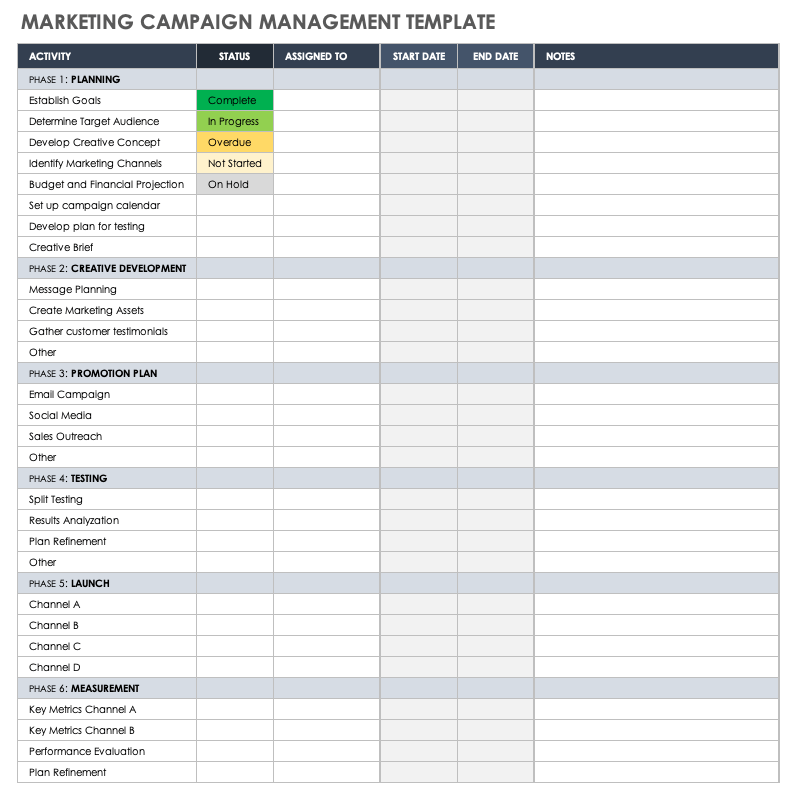 Detail Facebook Ads Excel Template Nomer 46