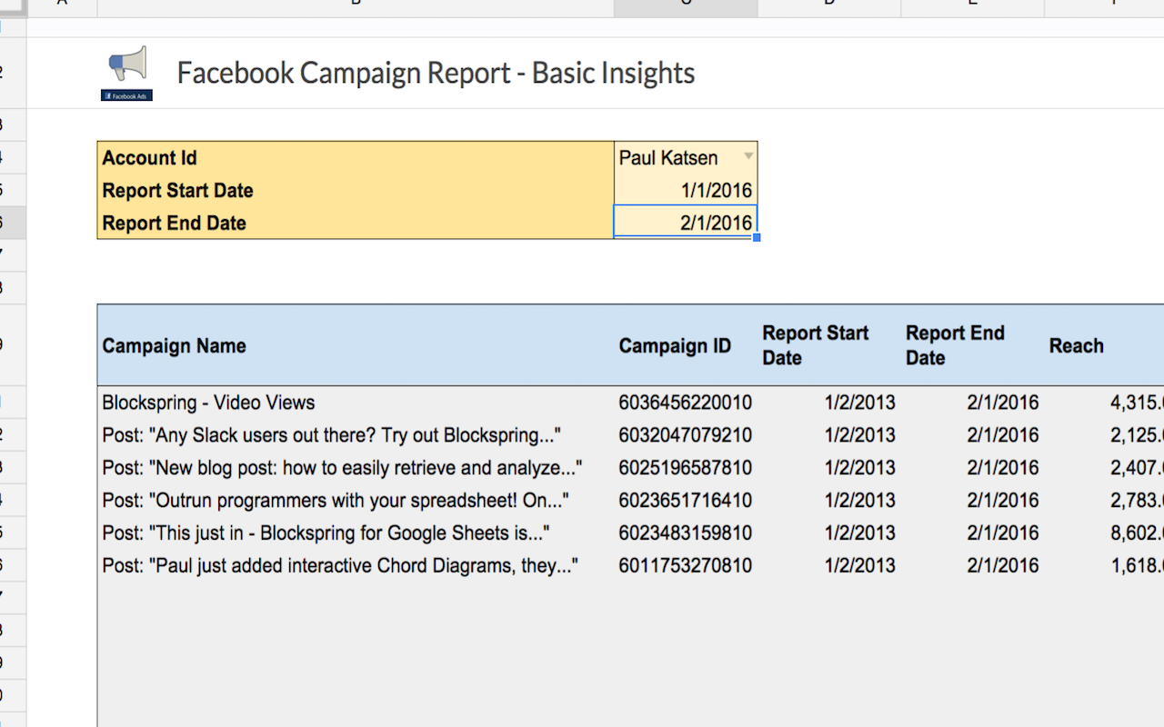 Detail Facebook Campaign Template Nomer 24