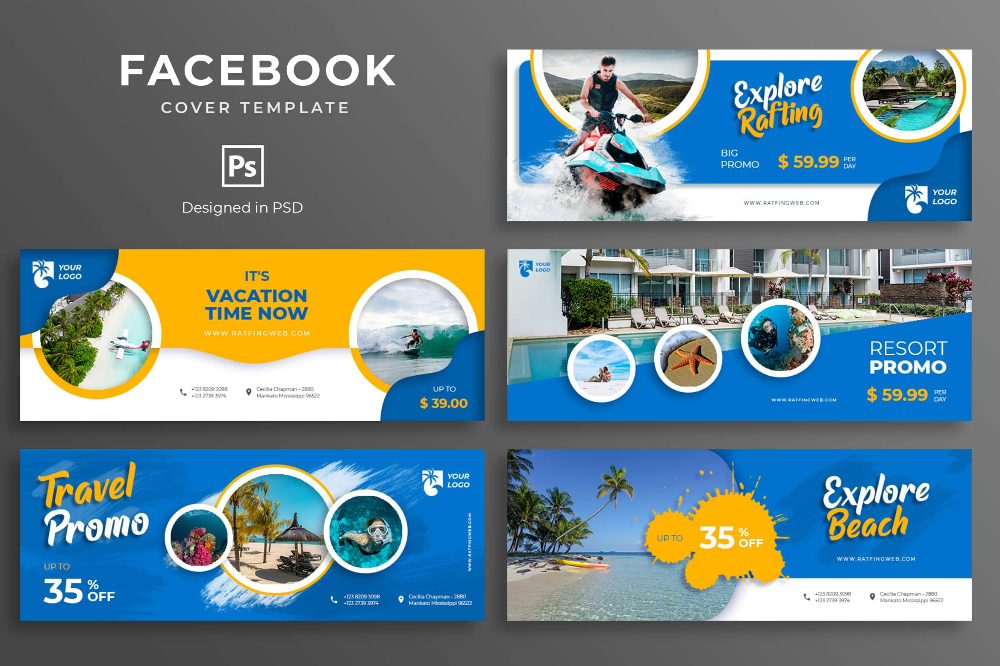 Detail Facebook Cover Template Nomer 36