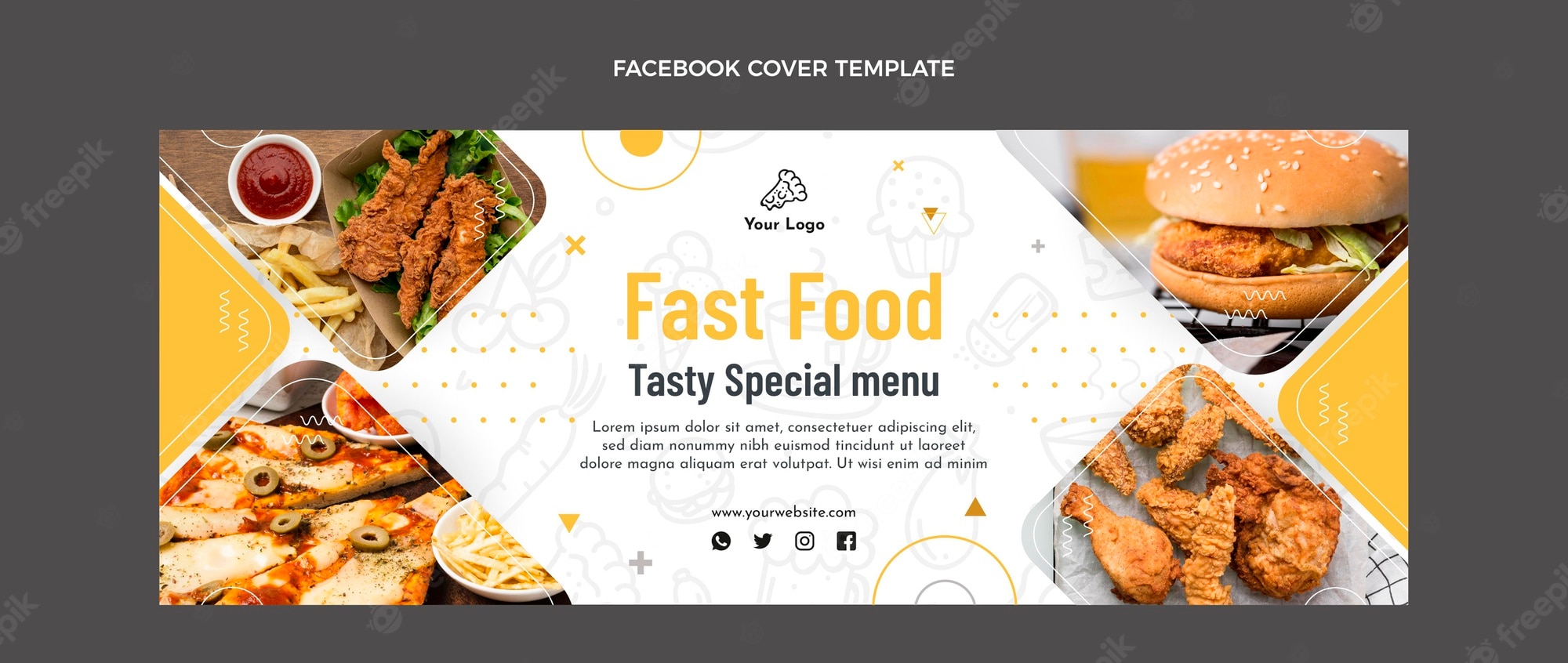 Detail Facebook Cover Template Nomer 47