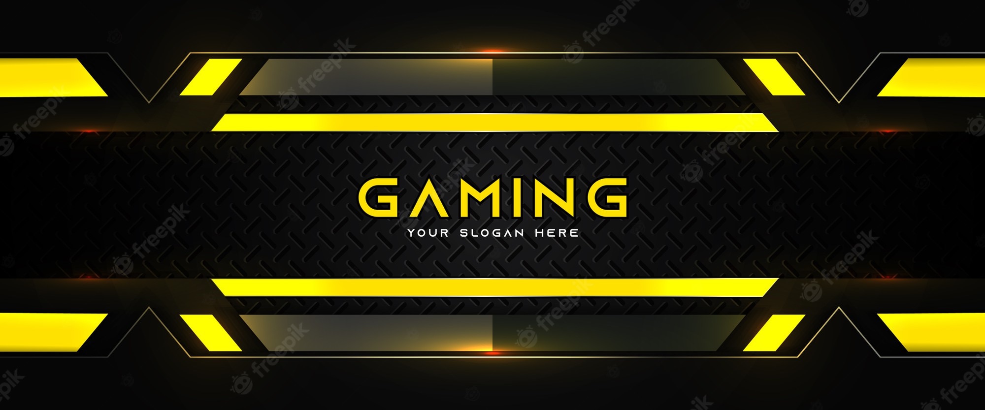 Detail Facebook Gaming Banner Template Nomer 36