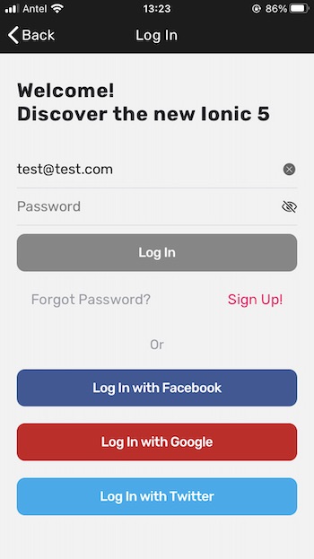 Detail Facebook Login Template Nomer 43