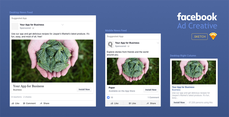 Detail Facebook News Feed Template Nomer 26