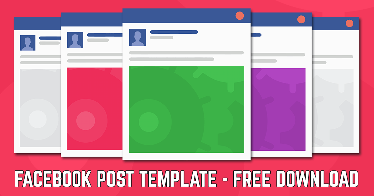 Detail Facebook News Feed Template Nomer 32