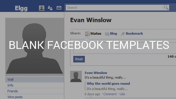 Detail Facebook Template Blogger Nomer 7