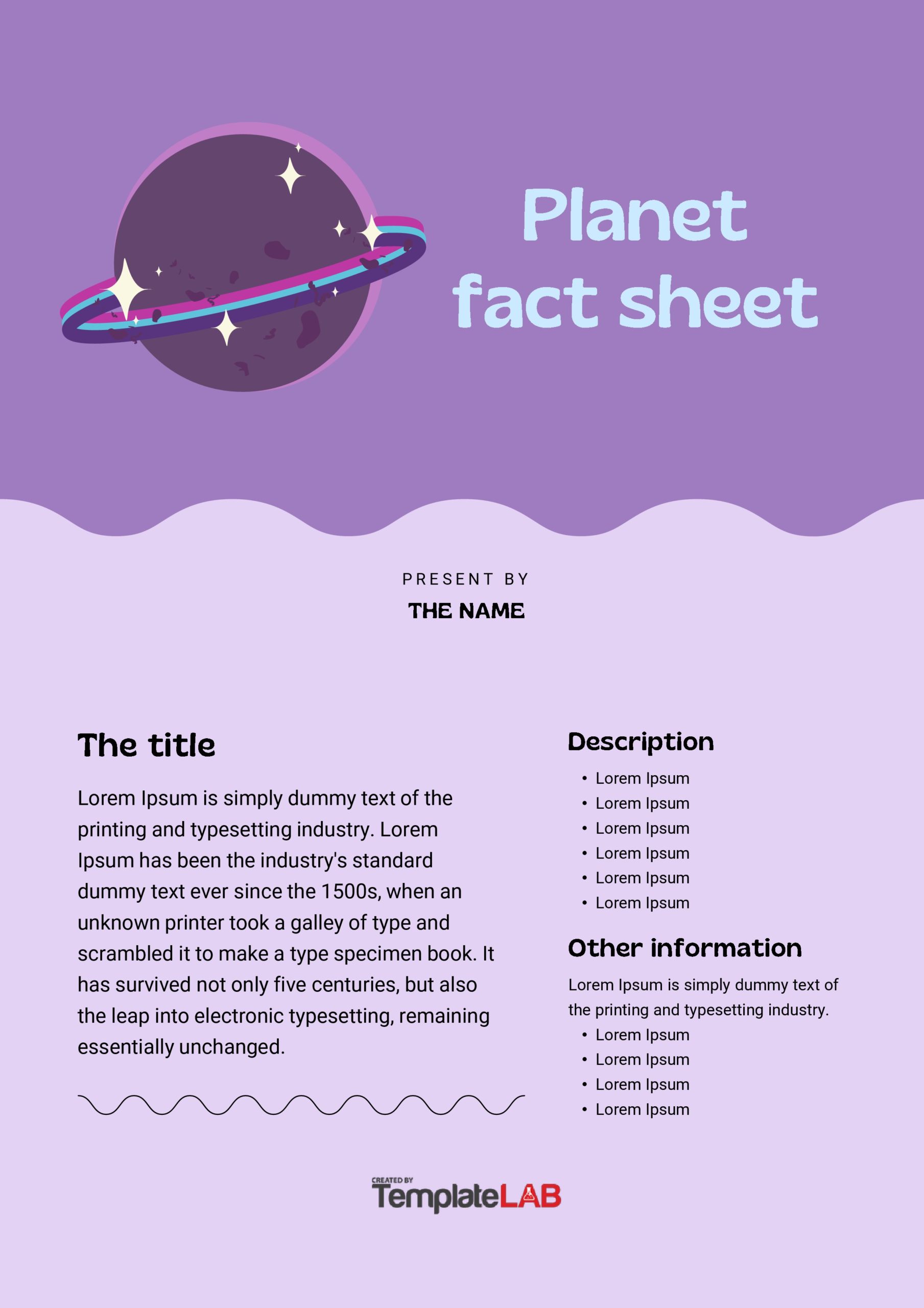 Detail Fact File Template Powerpoint Nomer 19