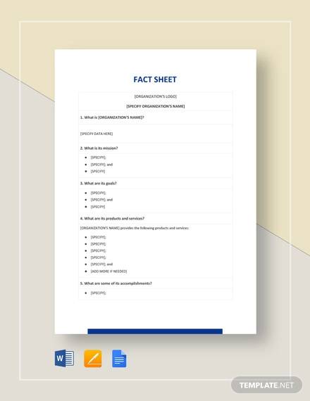 Detail Fact File Template Powerpoint Nomer 25