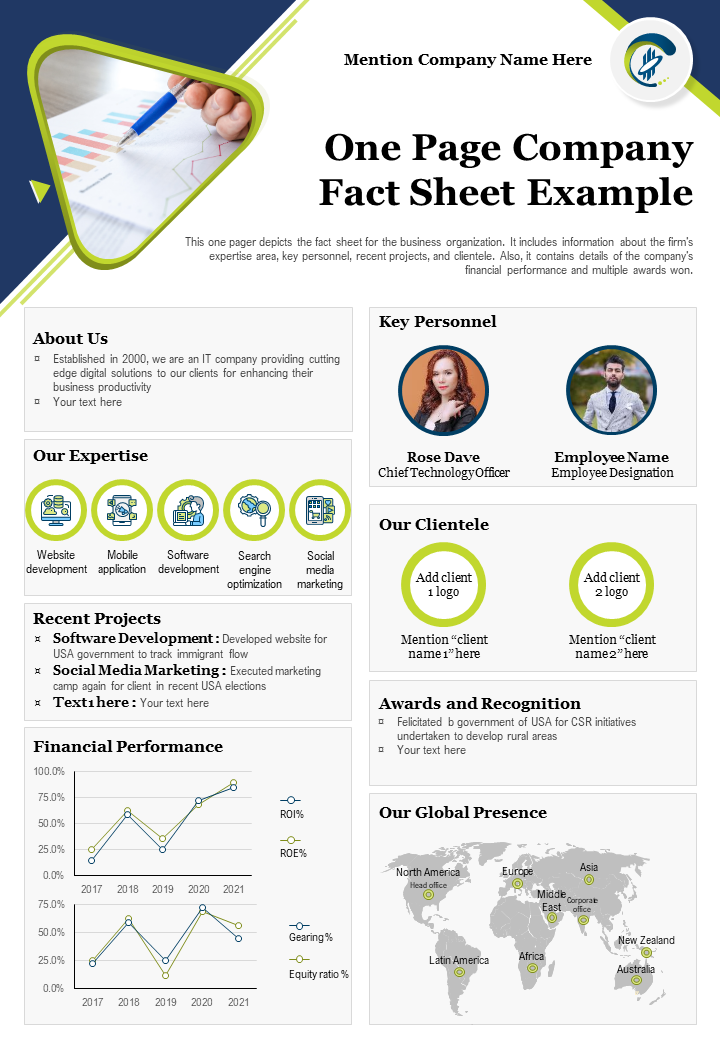 Detail Fact File Template Powerpoint Nomer 8