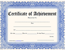 Detail Fancy Certificate Template Nomer 24