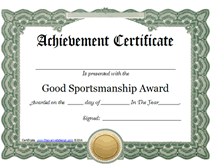 Detail Fancy Certificate Template Nomer 50