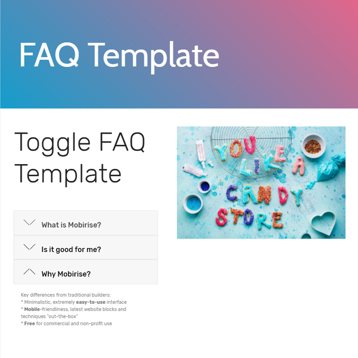 Faq Template Bootstrap Free - KibrisPDR