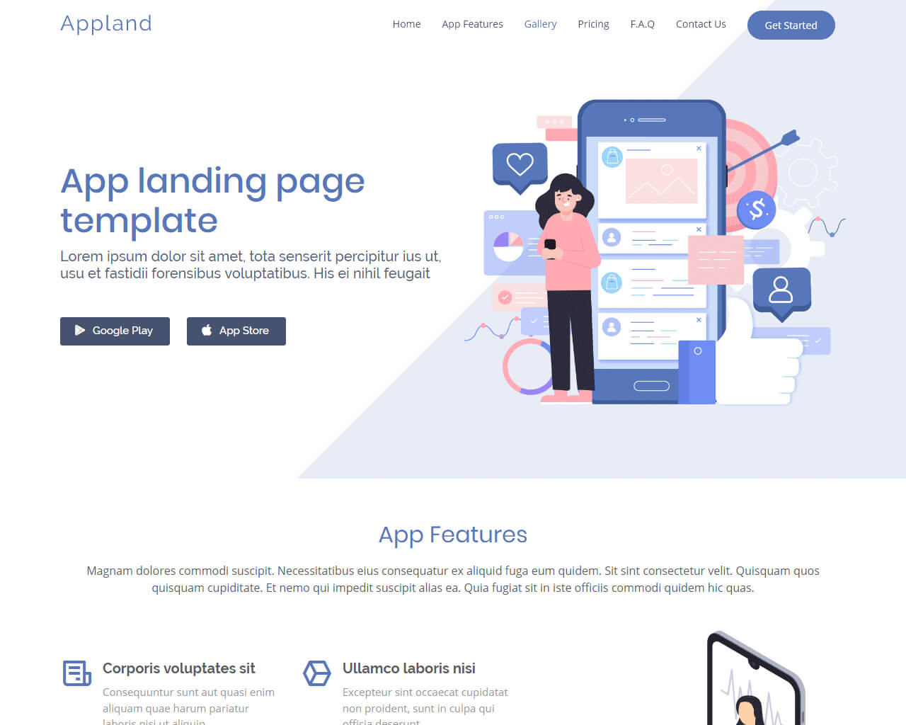 Detail Faq Template Bootstrap Free Nomer 14