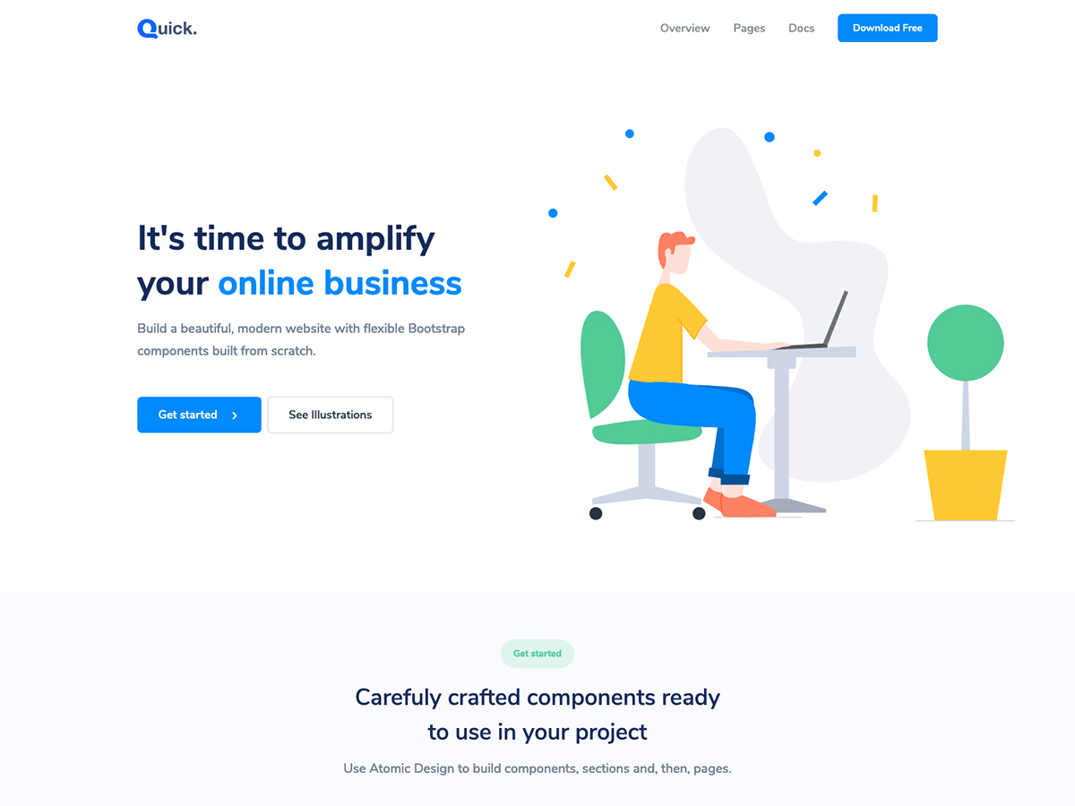 Detail Faq Template Bootstrap Free Nomer 17