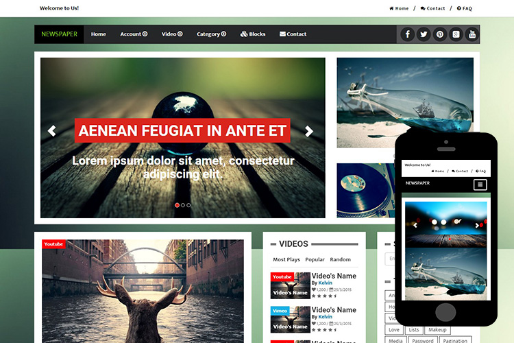 Detail Faq Template Bootstrap Free Nomer 43