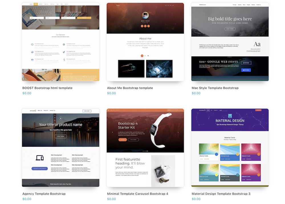 Detail Faq Template Bootstrap Free Nomer 50