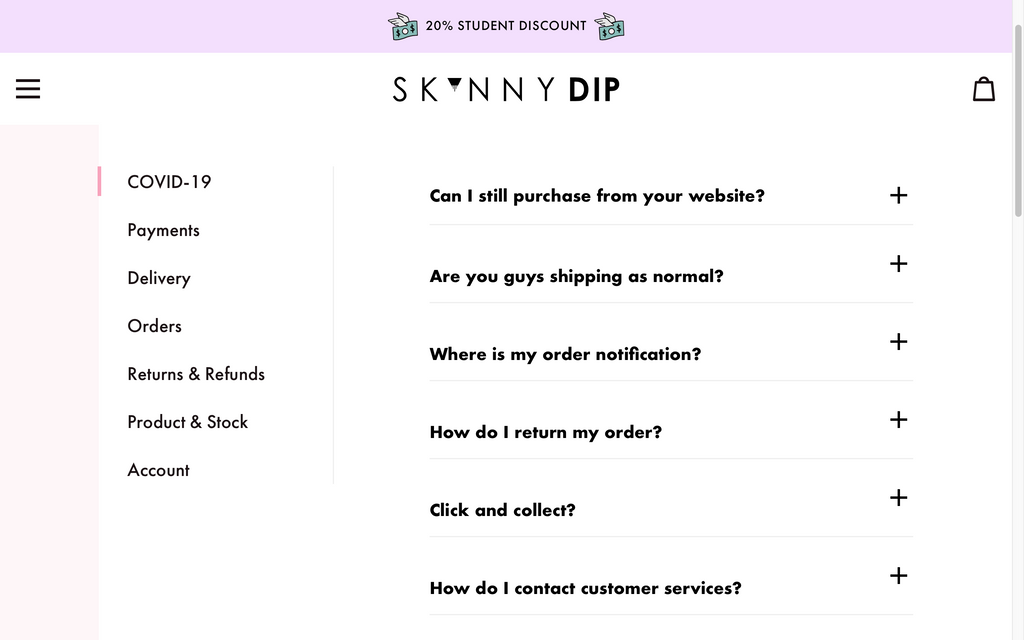 Detail Faq Template Shopify Nomer 20