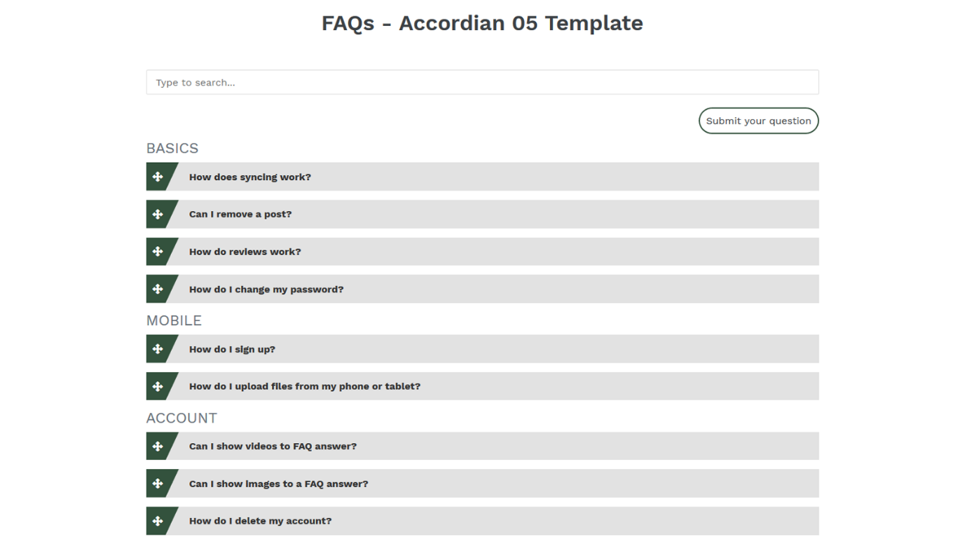 Detail Faq Template Shopify Nomer 48