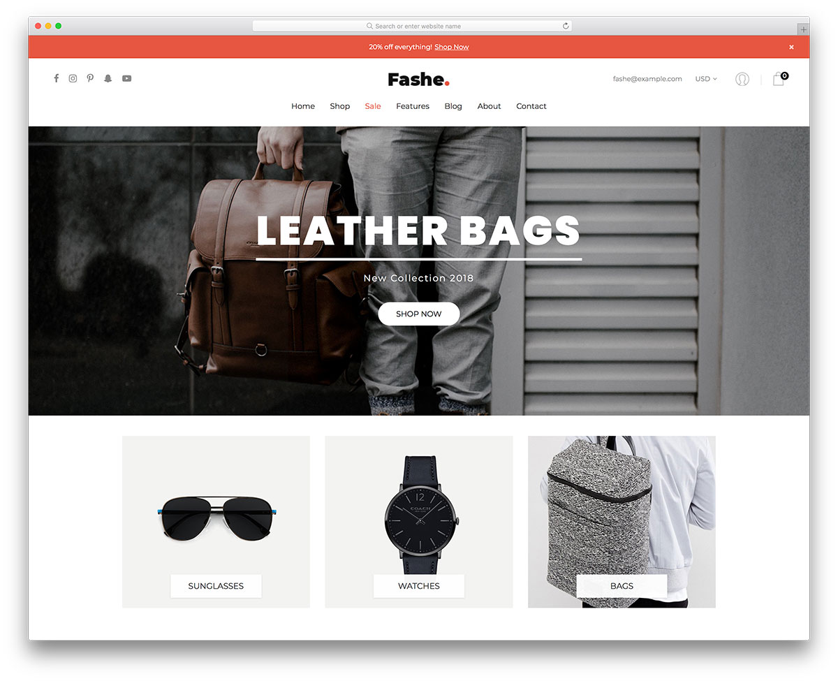 Fashe Colorlib Template - KibrisPDR